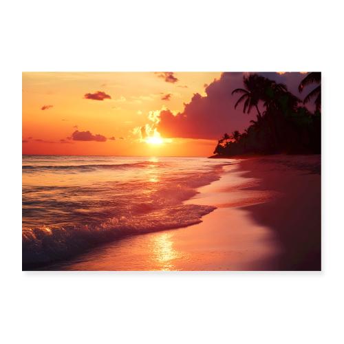Twilight at the Palms - Poster 36x24