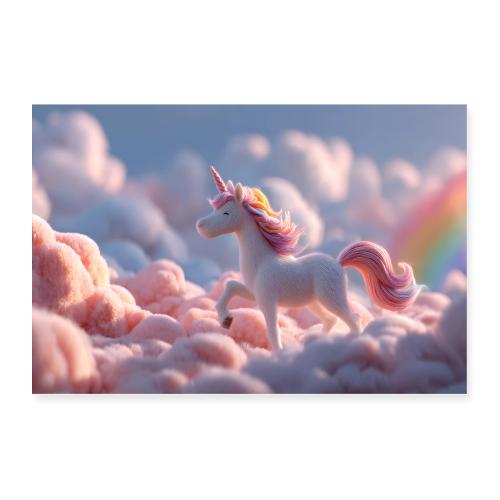 Cloudwalker Unicorn - Poster 36x24