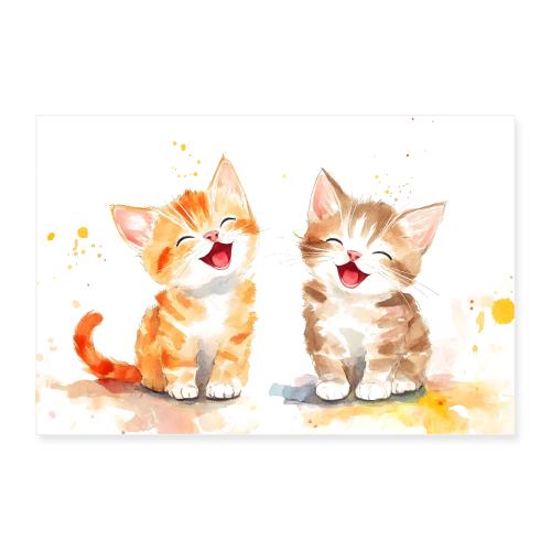 Sunny Day Kittens - Poster 36x24