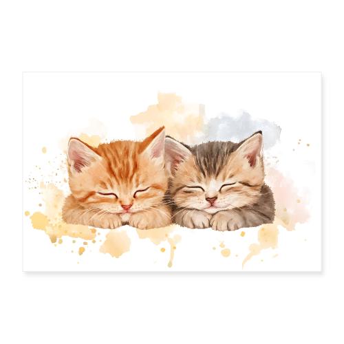 Kitten: Dreamy Nap Time - Poster 36x24