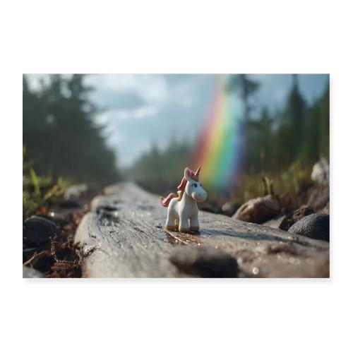 Woodland Unicorn - Poster 36x24