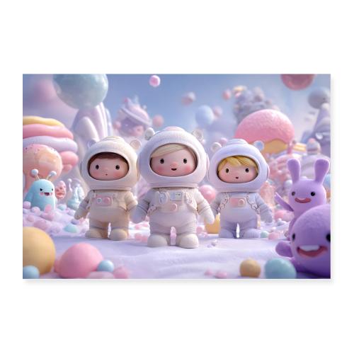 Cosmic Cuties - Poster 36x24
