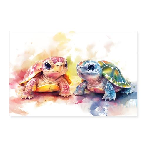 Turtle Twins - Poster 36x24