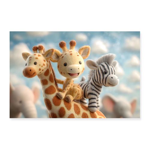 Safari Friends - Poster 36x24