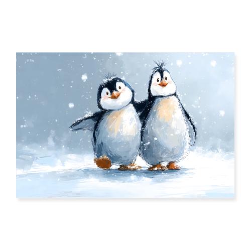 Penguin buddies - Poster 36x24