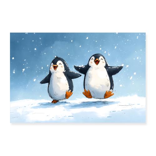 Penguins: Frosty Friends - Poster 36x24