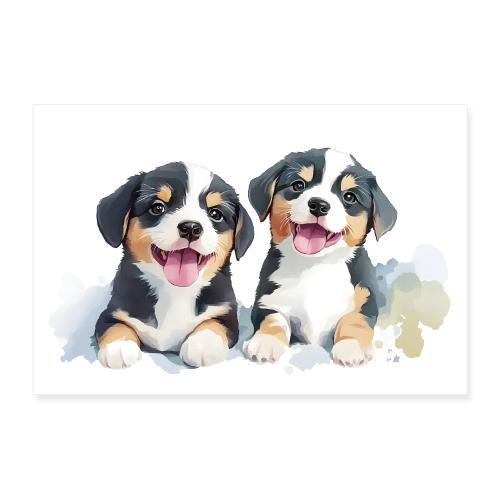 Puppy Pals - Poster 36x24