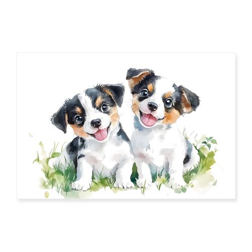 Puppies: Furry Friends - Poster 36x24