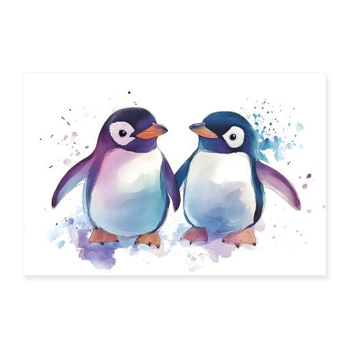 Snowy Companions - Poster 36x24