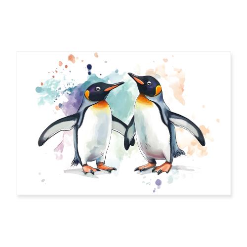 Penguins: Royal Stance - Poster 36x24