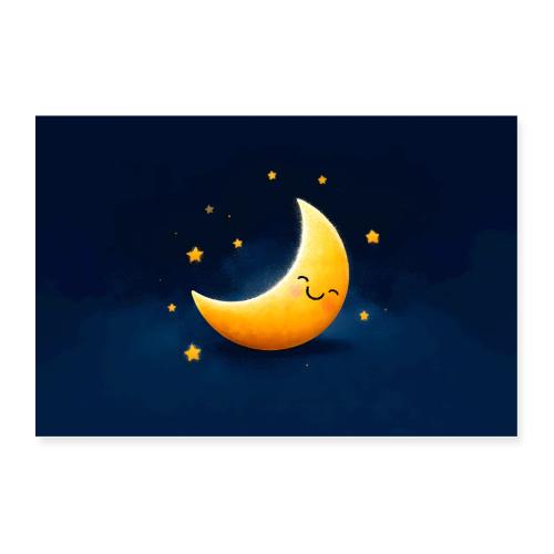 Moon and Stars’ Friendship - Poster 36x24