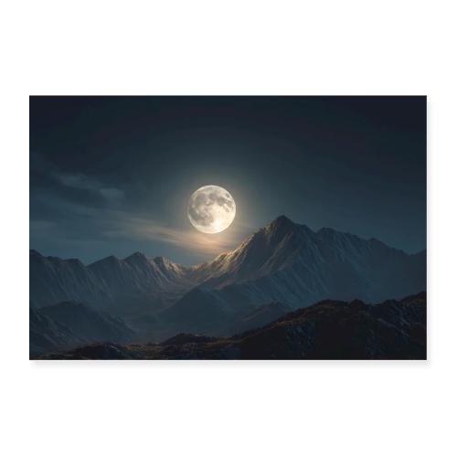 Supermoon Glow - Poster 36x24