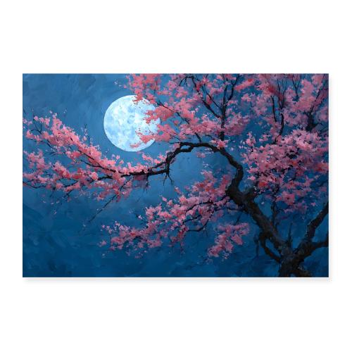 Whispers of the Night Bloom - Poster 36x24