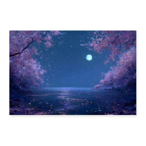 Twilight Blossom Symphony - Poster 36x24
