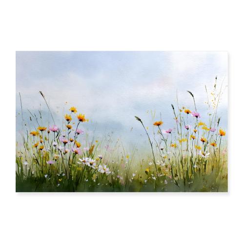 Harmony in Bloom - Poster 36x24