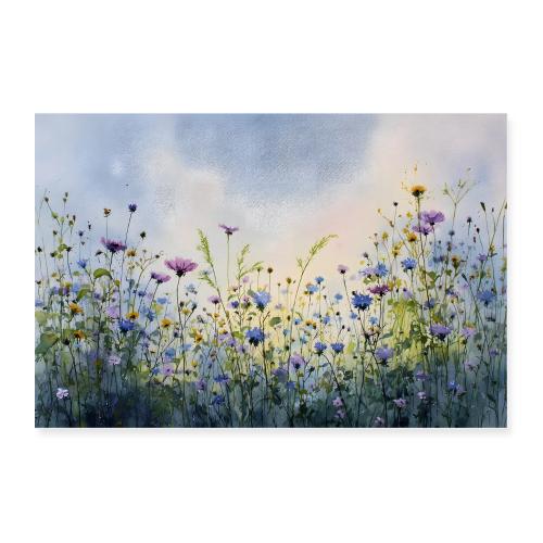 Serene Blossoms - Poster 36x24