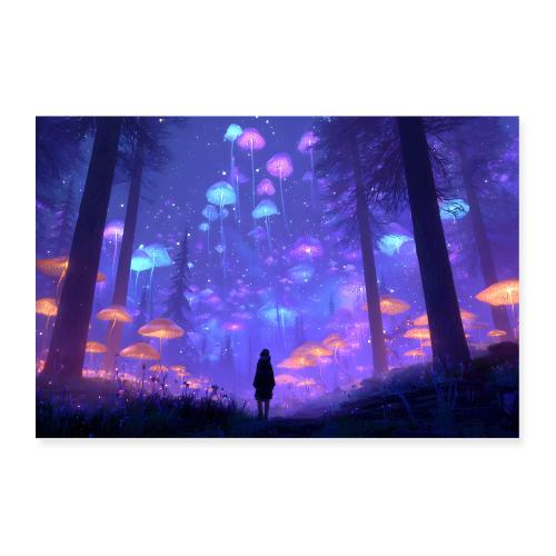 Veil of Luminescence - Poster 36x24