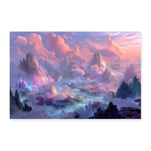 Celestial Drift - Poster 36x24