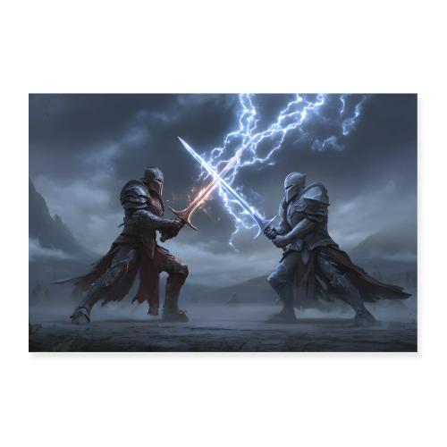 Clash of Legends - Poster 36x24