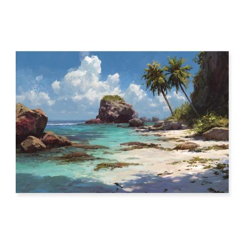Island Serenity - Poster 36x24
