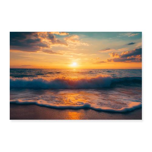 Sunset Tide - Poster 36x24