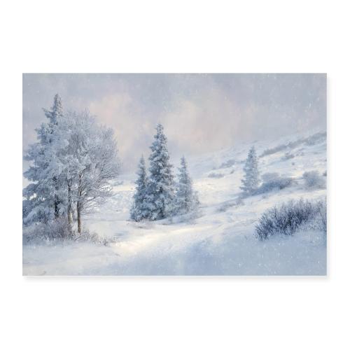 Whispering Snowfall - Poster 36x24