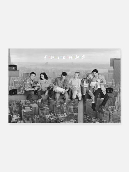 Friends Lunch Break New York - Poster 36x24 - white - Front