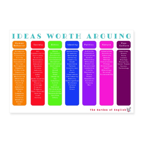 Ideas Worth Arguing - Poster 36x24
