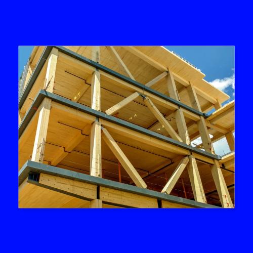 Mass TImber Design Building - Poster 24x18