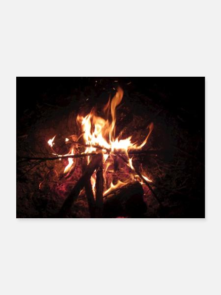 campfire 2019 - Poster 24x18 - white - Front