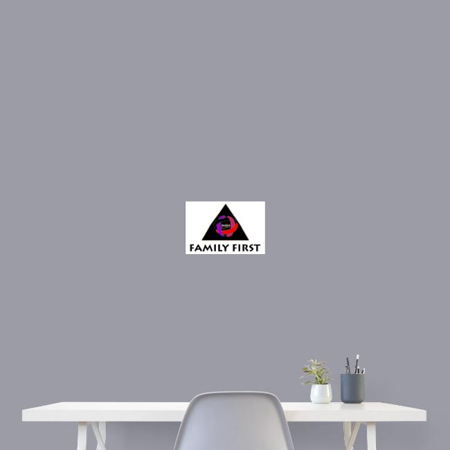 JALEJA FAMILY FIRST (BLACK PRINT)