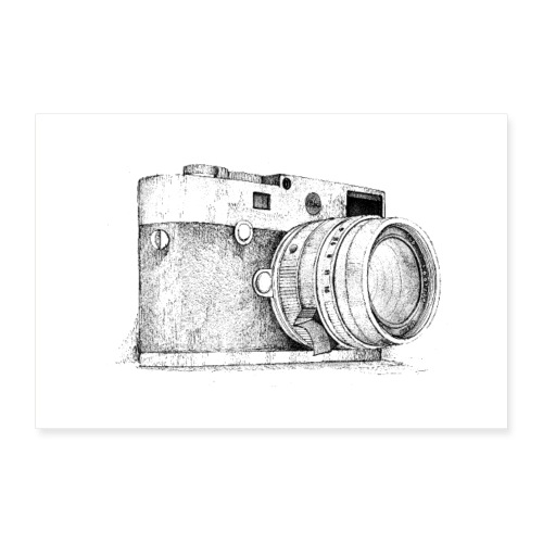 Leica poster M10 Sketch - Poster 12x8