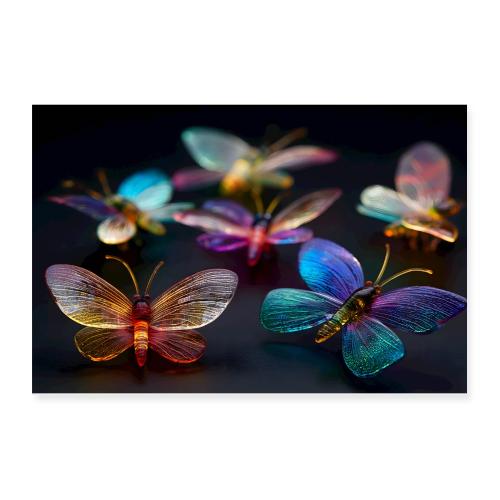 Butterflies: Twilight Flutter - Poster 12x8