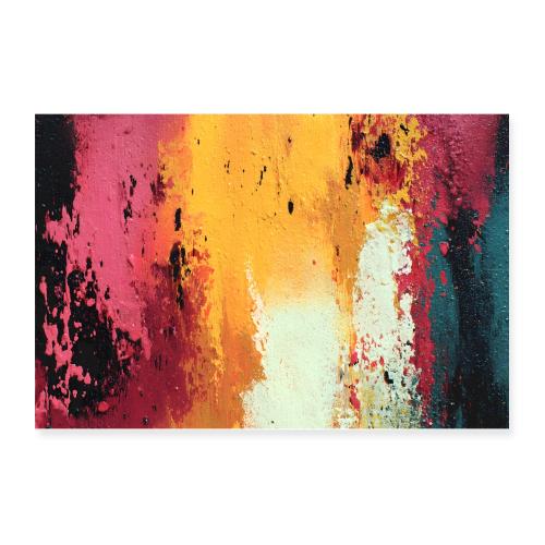 Abstract Art: Vertical Pulse - Poster 12x8