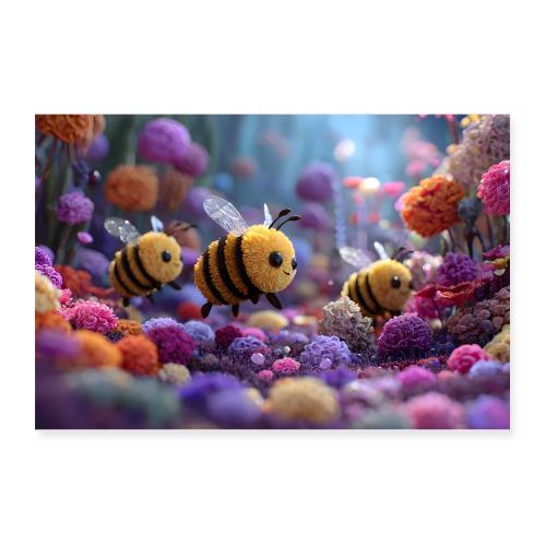 Buzzland Blossoms - Poster 12x8