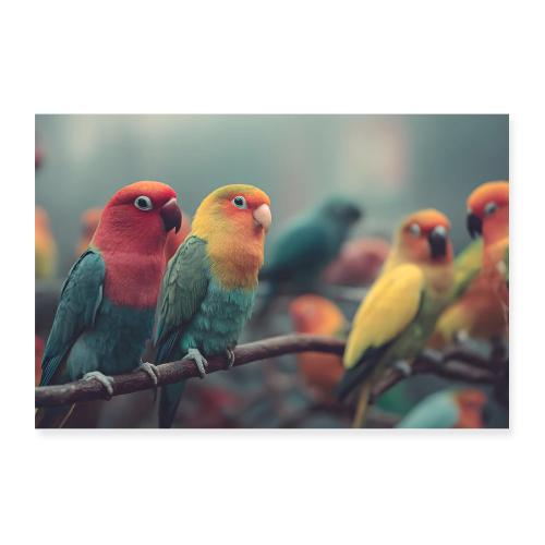 Parrot Perch - Poster 12x8