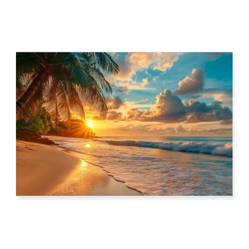 Sunset Breeze - Poster 12x8
