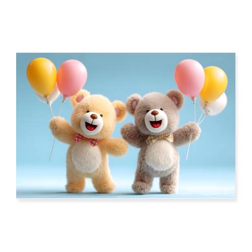 Balloons of Joy - Poster 12x8