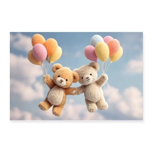 Skybound Bears - Poster 12x8