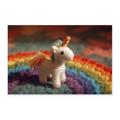 Woolen Rainbow Dreams - Poster 12x8
