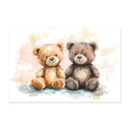 Teddy Time - Poster 12x8