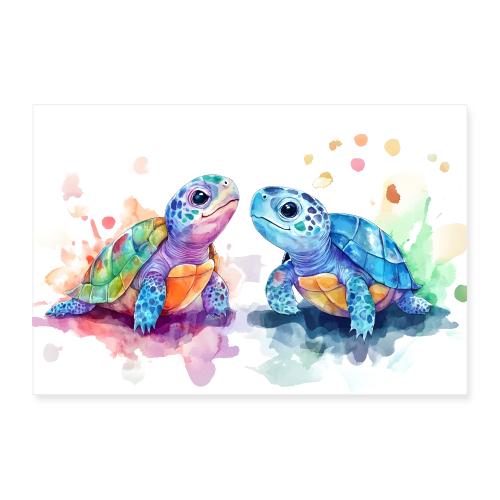 Ocean Companions - Poster 12x8