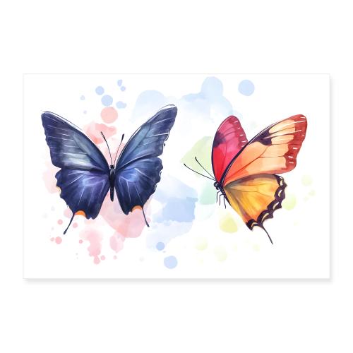 Butterflies: Winged Wonders - Poster 12x8
