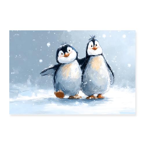 Penguin buddies - Poster 12x8