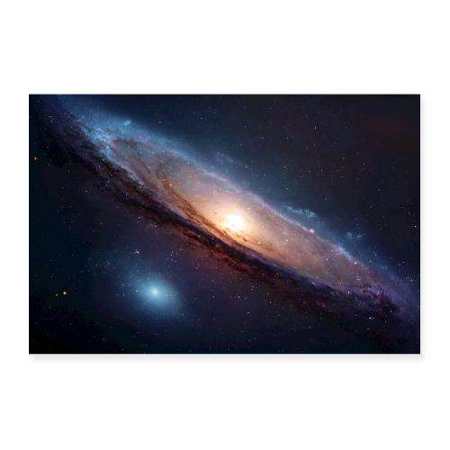 The Andromeda Glow - Poster 12x8