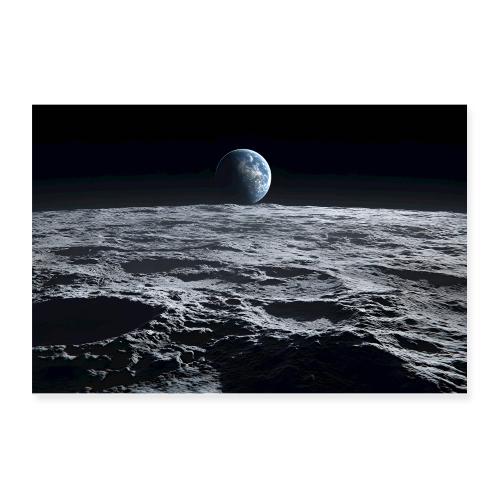 Lunar Serenity - Poster 12x8