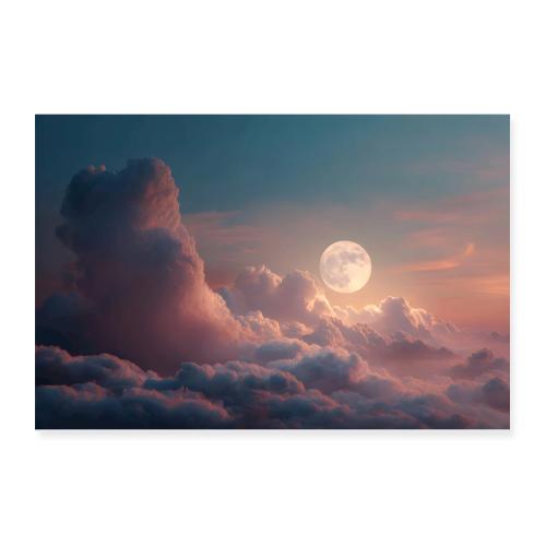 Serenity Above the Clouds - Poster 12x8