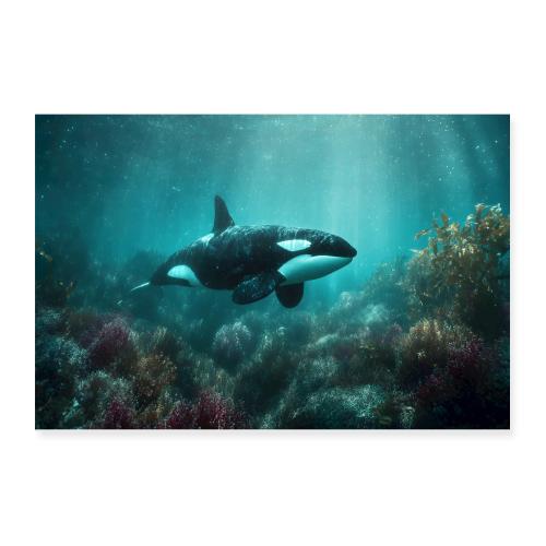 Orca: Beneath the Coral Realm - Poster 12x8