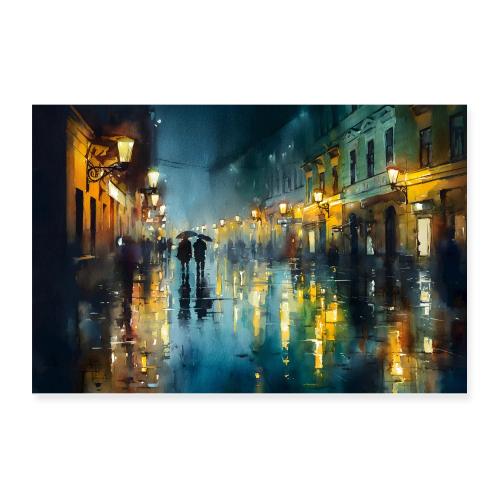City of Reflections - Poster 12x8