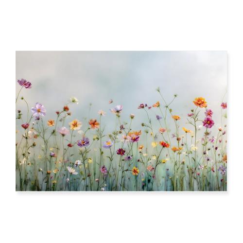 Symphony of Wildflowers - Poster 12x8